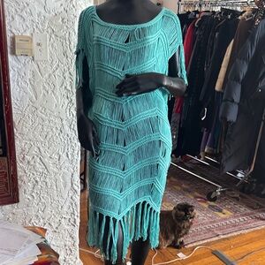 Elegant Teal Midi Dress